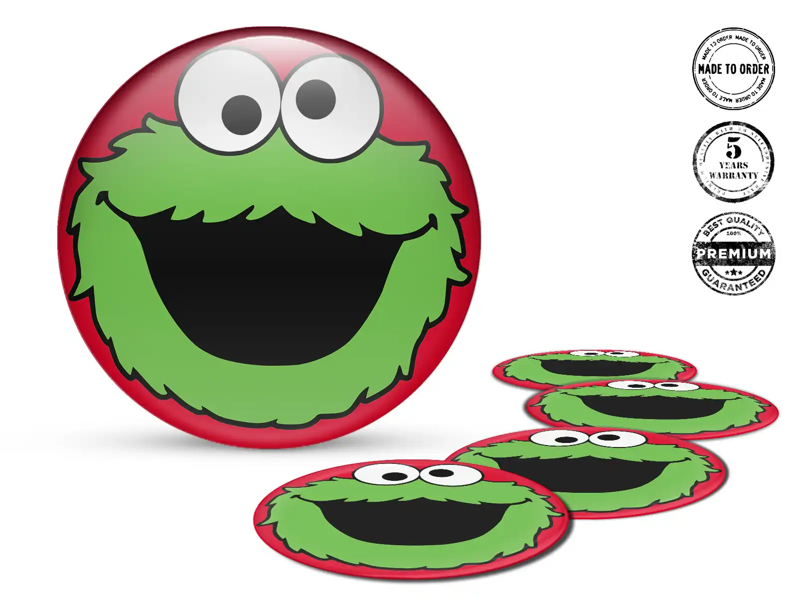 Badges Roues Édition Premium Étiquettes Dôme Haute Qualité